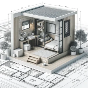ADU style Central Florida home blueprint